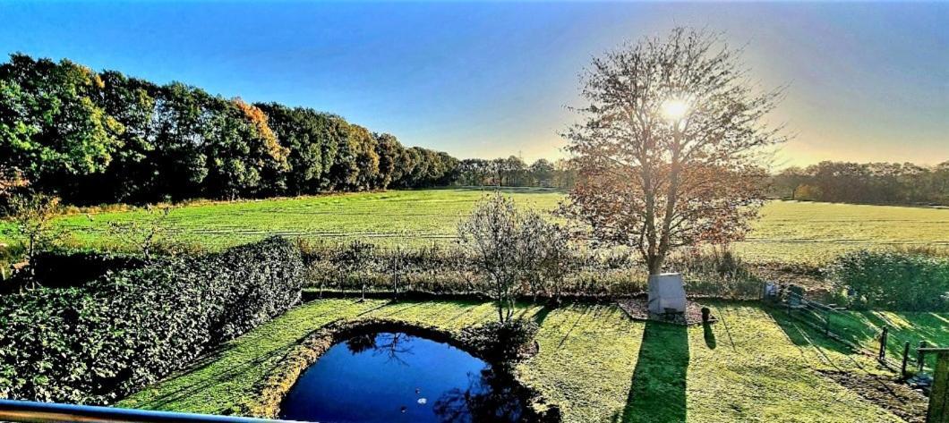 Lüneburg-Melbeck, 100 qm mit Fernsicht, ruhige Sackgasse Exterior foto