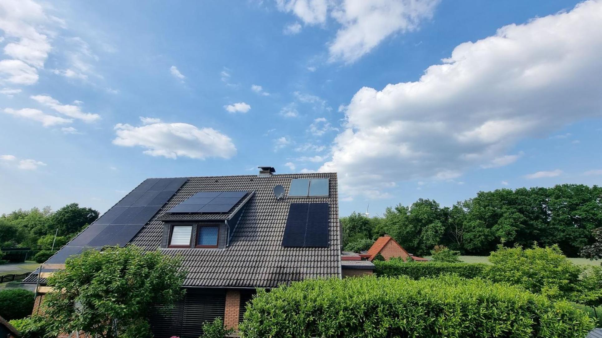 Lüneburg-Melbeck, 100 qm mit Fernsicht, ruhige Sackgasse Exterior foto